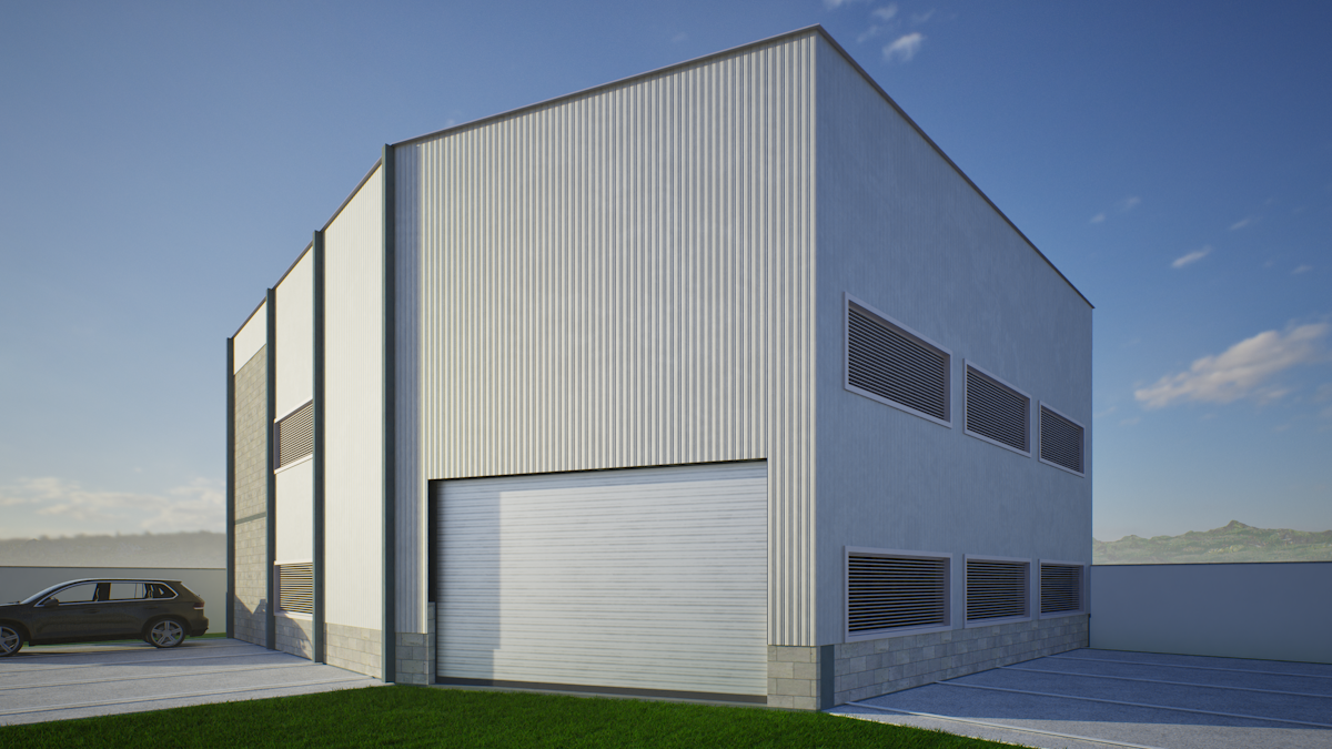 Nave industrial en Coll de la Manya